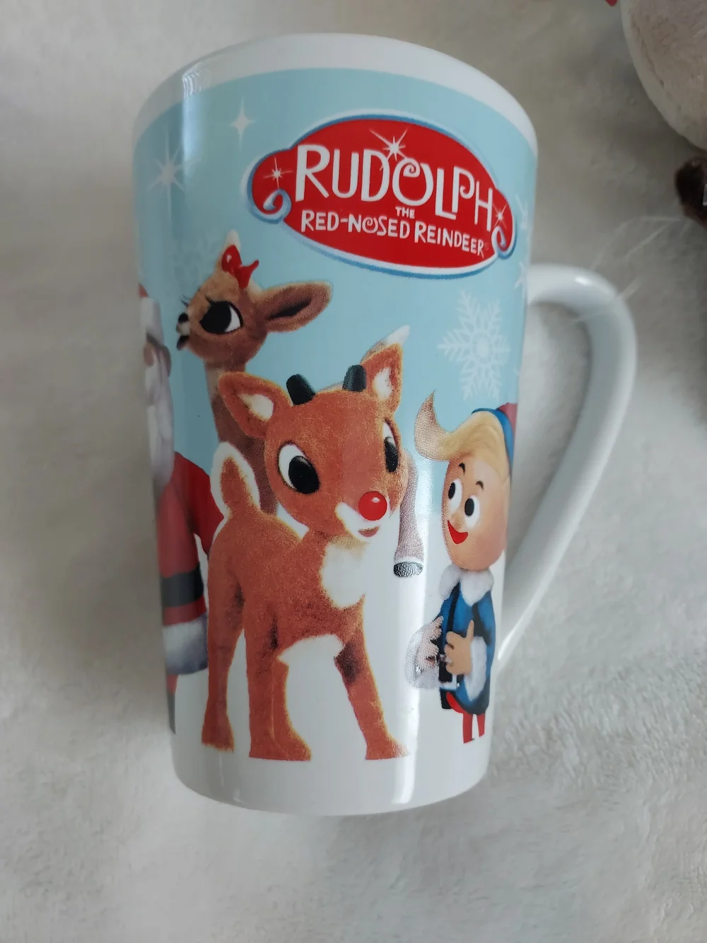 Rudolph The Red Nosed Reindeer Clarice Plush-in-Mug Characters Design Christmas